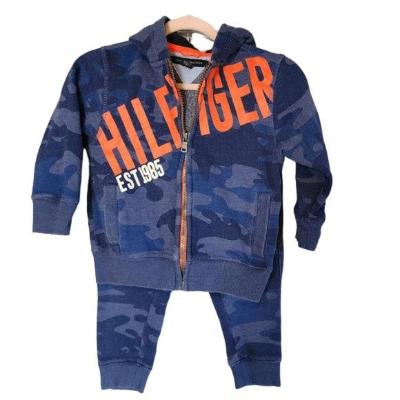 Tommy HIlfiger Sweat Suit (2pc) - Size 2T - Picture 1 of 5